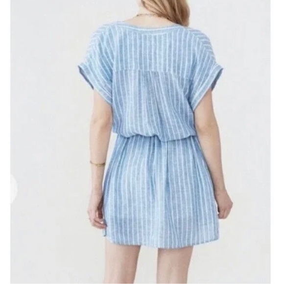 Rails – Emma Stripe Linen Blend Minidress - Picture 2 of 5